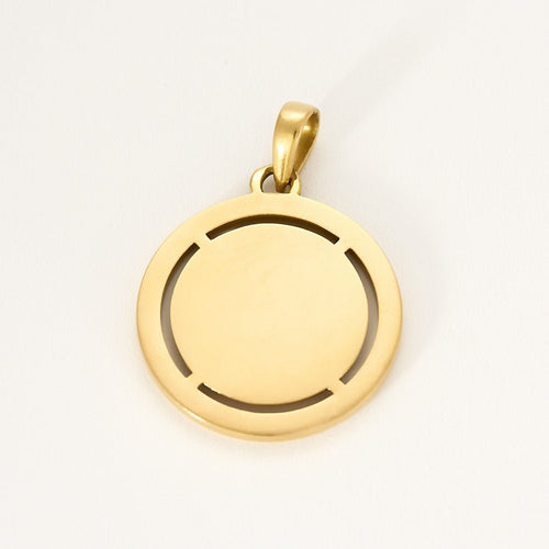 Pendentif Augis - Médaille sentimentale. 58 Facettes LEN1539