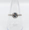 Bague 57.5 Bague solitaire Art Déco Platine, diamant taille ancienne 1,35 carat (circa 1920) 58 Facettes A05642