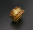 Bague 53 Fred - Bague Signée Ornée De Citrines, Or Jaune 58 Facettes C73-03