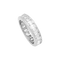 Bague 53 Alliance tour complet, platine, diamants. 58 Facettes 34605