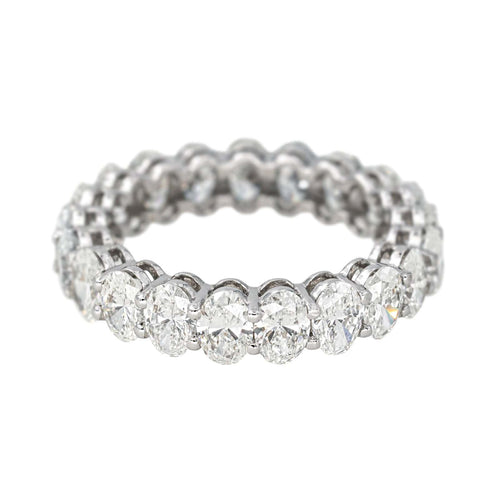 Bague 54 Bague Alliance américaine Or blanc Diamant 58 Facettes 4445897CN