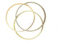 Bracelet CARTIER. Bracelet Trinity vintage 3 ors 18K MM 58 Facettes