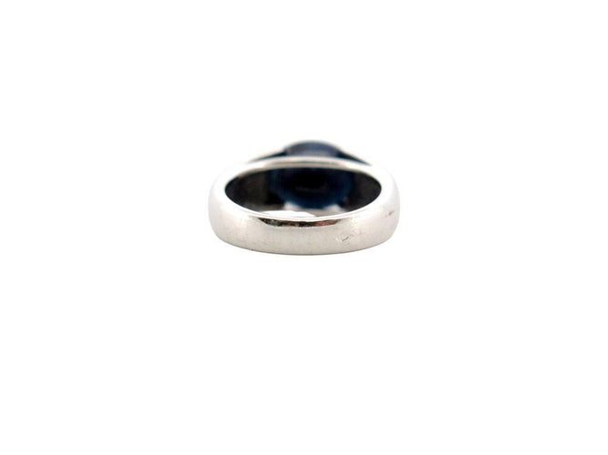 Bague 54 bague MAUBOUSSIN nuit d'amour 54 or blanc saphir & diamants + boite 58 Facettes 266985