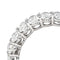 Bague 54 Bague Alliance américaine Or blanc Diamant 58 Facettes 4445897CN