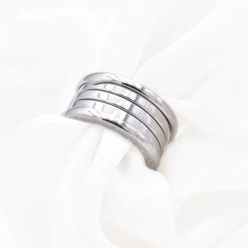 Bague Bulgari B.zero1 à 4 anneaux en or blanc