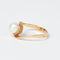 Bague 58 Bague Or Jaune - Perle de culture 58 Facettes RÉF 2043/15