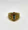 Bague 59 Bague byzantine en or jaune 18k saphirs et diamants 58 Facettes