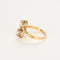 Bague 58,5 Bague "Toi et Moié en or jaune et blanc, diamants 58 Facettes LOR4031
