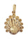 Pendentif Pendentif paon rubis 58 Facettes 084271
