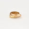Bague 55 CARTIER - Bague Trinity 3 ors moyen modèle 58 Facettes