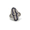 Bague Bague - or, diamants et saphirs 58 Facettes 240018SP