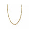 Collier Collier maille figaro or jaune 58 Facettes 330071220
