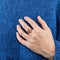 Bague 56 Bague rubis diamants 58 Facettes