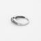 Bague 53 Bague or blanc et diamants 58 Facettes B250332