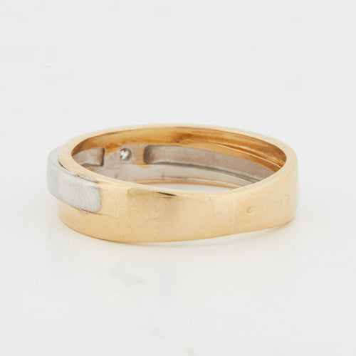 Bague 60 Bague Deux Ors - Diamants 58 Facettes RÉF 3020/19