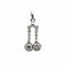 Pendentif Pendentif or blanc diamants 58 Facettes 240376R