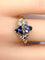 Bague 51 Mauboussin - Bague en or jaune 18 carats et saphirs et diamants 58 Facettes AB670