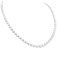 Collier Collier rivière diamants, or blanc. 58 Facettes 34609