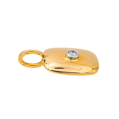 Pendentif Dinh Van Pendentif   Or jaune Diamant 58 Facettes 4383448RV