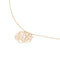 Collier Collier Ginette NY Baby Lace Monogram Or rose 58 Facettes 2646002CN