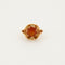Bague Bague en or jaune et pierre de synthèse orange 58 Facettes 240179