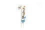 Boucles d'oreilles Boucles d'oreilles Art Nouveau en or blanc 18 carats serties de perles et de diamants 58 Facettes 22756