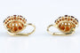 Boucles d'oreilles Boucles d’oreilles grenats 3,62 ct en or jaune 18k 58 Facettes BOGNOC583-107