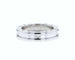 Bague 54 Bague Bulgari B.zero1 en or blanc, anneau simple 58 Facettes 10531