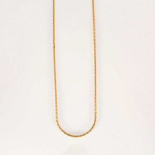 Collier Chaine maille forçat or jaune 58 Facettes LP920/8