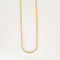 Collier Chaine maille forçat or jaune 58 Facettes LP920/8