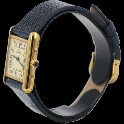 Montre Cartier Montre Tank Vermeil 58 Facettes MT43336