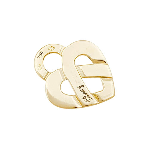 Pendentif Pendentif Poiray, "Coeur Entrelacé", or jaune. 58 Facettes 35321