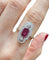 Bague 52.5 Bague style Art Déco en or jaune et platine 58 Facettes