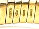 Bracelet BVLGARI. Collection "Tubogas", bracelet or jaune et onyx 58 Facettes