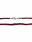 Collier Collier de perles en rubis avec fermoir en argent 58 Facettes