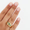 Bague 55 Bague Or Jaune - Emeraudes et Diamants 58 Facettes RÉF 6200/10