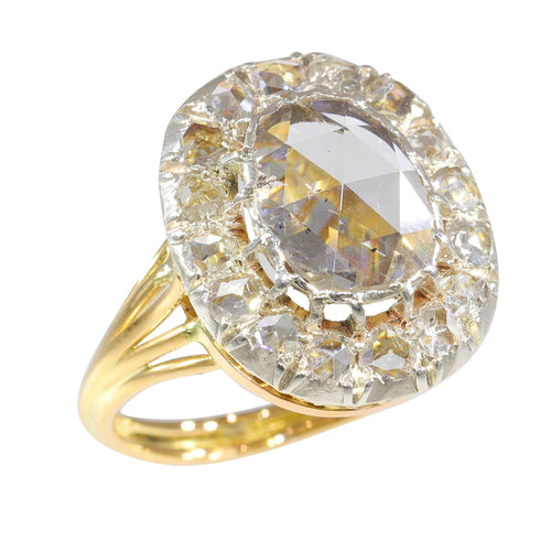 Bague 54 Romance vintage : Le voyage d'une bague en diamant 58 Facettes 23251-0317