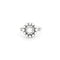 Bague 56 Bague marguerite diamants en or et platine 58 Facettes