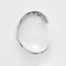 Bracelet Hermès - Bracelet manchette ouverte argent 58 Facettes
