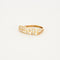 Bague 53.5 Bague or jaune et diamants 58 Facettes LP778/12