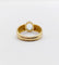Bague 49 Bague jonc vintage or jaune 18k aigue marine de 0,70 carats 58 Facettes A06182