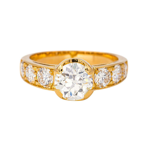 Bague 50 Bague  Or jaune Diamant 58 Facettes 4641637CN