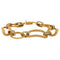 Bracelet Bracelet or jaune et blanc, maille tréssée 58 Facettes SEN2059