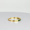 Bague 56 Bague en or jaune avec émeraudes 58 Facettes 2505016