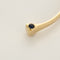 Bracelet Bracelet jonc en or jaune et saphirs 58 Facettes ROD4428X2