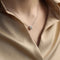 Collier Collier pendentif en or gris 18K avec diamant taille ancienne 0,80 ct I-VS – 40 cm 58 Facettes