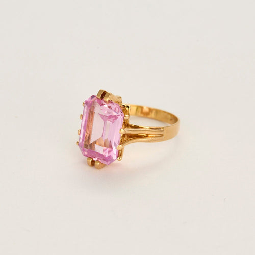 Bague 57 Bague Scarabée en or jaune et saphir 58 Facettes LP1180/15