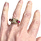 Bague 55.5 Bague en or, diamants et rubis de style Chevalier 58 Facettes Q52B