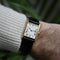 Montre Cartier Tank 18 carats MM 58 Facettes