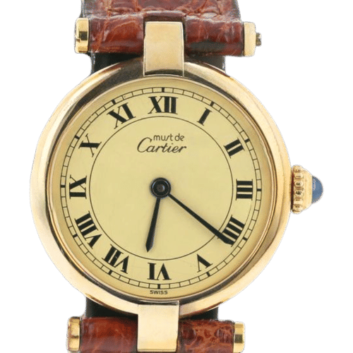 Montre Cartier Montre Trinity  Must De Cartier Vermeil 58 Facettes MT41166